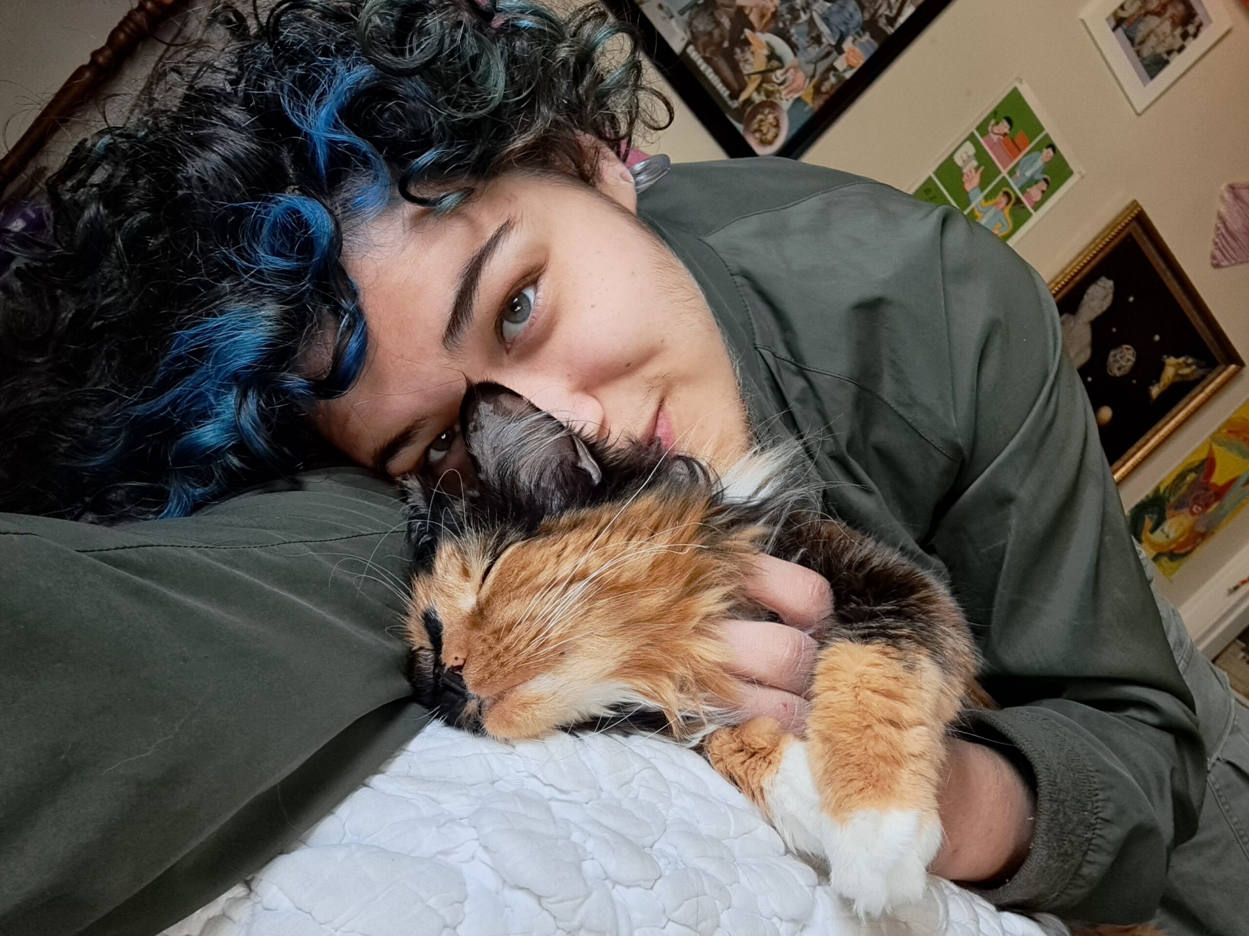 Nonbinary focusing on healing and relearning healthy connection